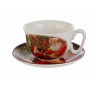 TAZZA natalizia in porcellana in scatola regalo 16.5x9 cm 1G9I
