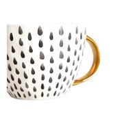 Tazza nera Teardrops Homla SIDI, 480 ml