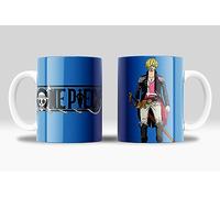 Tazza One Piece - Collezione tazza onepiece con i suoi protagonisti: "Rufy, Nami, Roro, Usopp, Brook, Nico, Vivi" Tazza Nami - Tazza Roro one Piece | Ceramica 355ml (One Piece Sanji)