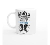 Tazza Oroscopo Gemelli Due Personalità E Nessuna Voglia Di Scegliere | idea regalo originale