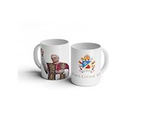 Tazza Papa Leone XIV, Habemus Papam, Robert Francis Prevost, stemma papale, mug, pope Leo XIV