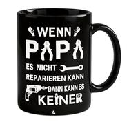 Tazza papà: "Se papà non riesce a ripararlo, nessuno può. Questa tazza a forma di strumento presenta un motivo a chiave regolabile ed è perfetta per la festa del papà, il compleanno o il Natale (400