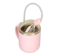 Tazza per Alimentazione Convalescente con capacità 350ml (PINK) | Materiale plastico, design con rotazione a 360 gradi, ideale per l\'ospedale, previene il soffocamento