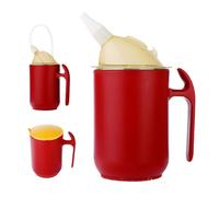 Tazza per anziani, tazza per bere a prova di perdite, tazza per paziente, tazze da ospedale con coperchio, forniture sicure per disturbi Persone colleghi, amanti amici