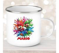 Tazza per bambini smaltata Super-Mario #1