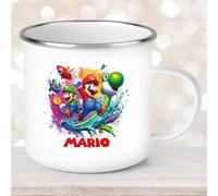 Tazza per bambini smaltata Super-Mario #2