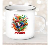Tazza per bambini smaltata Super-Mario #4