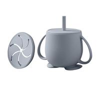Tazza per bambini, tazza per bambini, tazza per bambini, tazza per bambini, tazza per allenamento in silicone, tazza per 6 - 12 mesi, tazza per allenamento indistruttibile in silicone con coperchio