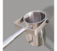 tazza per campionamento 'acqua Campionatore D'acqua In Acciaio Inossidabile, Attacco Per Asta Per Campioni Di Lunghezza 1,5 2 4 5 6 7 M, Dispositivo Di 'acqua(1000 ml,L 1.5m/4.9ft)