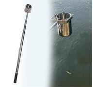 tazza per campionamento 'acqua Mestolo telescopico in acciaio inossidabile per la raccolta di liquidi di emergenza, kit di acquisizione del campionatore d'acqua(500 ml,L 7m/23.0')