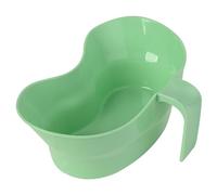 Tazza per collutorio, bacinella per emesi, 880 ml, con manico, collutorio a forma di rene, resistente al calore, per pazienti anziani, donne incinte, sputo