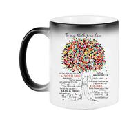 Tazza per festa della mamma, tazza da caffè per festa della mamma, tazza in ceramica alla mia cara mamma, tazza da bevanda sensibile alla temperatura per la mamma, compleanno, San Valentino, tazza da