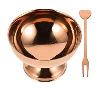 Tazza Per Gelato Acciaio Inossidabile Coppe Con Piedi Tazze Dessert