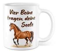 Tazza per gli amanti dei cavalli, regalo a quattro zampe, porta la tua anima, idea regalo per l'amante dei cavalli, per il compleanno, per il cavallo, per il caffè