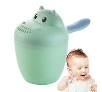 Tazza per il risciacquo del bagnetto - Ippopotamo Shampoo Risciacquo Tazza,Secchio da bagno per bambini Secchio per sciacquatrice per bambini senza strappi che protegge gli occhi dei bambini