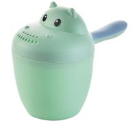 Tazza per il risciacquo del bagnetto per bambini, Divertente versatore d'acqua per il bagno di Hippo per bambini con design facile da riempire, Doccia delicata per risciacquo dei capelli, Versato