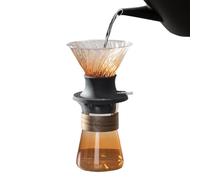 Tazza per la preparazione del caffè, tazza per brodi a goccia, strumento rimovibile con filtrazione rapida per casa, dormitorio, hotel, campeggio, per casa, appartamento, studenti, viaggi