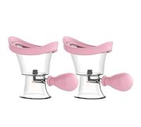 Tazza per Lavaggio Oculare, Tazza di Pulizia Oculare in Silicone, Riutilizzabile Lavaggio Oculare Coppa per Lavaggio Oculare Portatile, per Rinfrescare E Pulire Gli Occhi Stanchi, 2 PCS