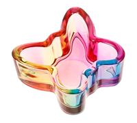 Tazza per Manicure e Unghie in Vetro a Farfalla | Portatile, per Tecniche Nail Art e Progetti Fai, Facile da Pulire, Uso Versatile