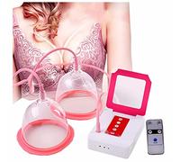 Tazza per Massaggiatore del Seno, Massaggiatore del Seno for Breast Enlargement Chest Augmentation Extension Lifting Massager, Macchina Per Il Torace Di Bellezza, Doppia Coppa