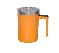 Tazza per mescolare il caffè, Tazza Elettrica Da Caffè Automiscelante, Ricaricabile Tramite USB, Da 400 Ml, Con Meccanismo Magnetico Automatico, Impermeabile,Automescolante(Orange)