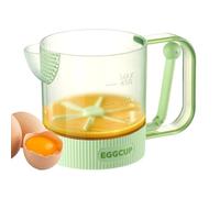 Tazza per mescolare le uova, semiautomatica, a pressione manuale, contenitore per miscelare alimenti, per cucina, cucina, bar, ristorante, cucina, sala da pranzo, caffè e bevande in schiuma