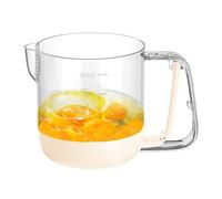 Tazza per mescolare uova, frusta per panna spinta a mano, 16,2 x 12,2 cm, miscelatore da cucina multifunzionale, facile da miscelare, design compatto e autentico per cuocere e cucinare