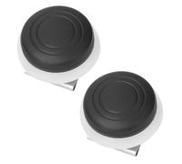 Tazza per pittura a olio da 2 pezzi, tazza per tavolozza a doppio mestolo in acciaio inossidabile con coperchio a vite Tavolozza per pittura in metallo per pittura acrilica o ad (F-301)