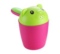 Tazza per risciacquo da bagno, manico ergonomico per shampoo, tazza per risciacquo a cascata, per bagnetto, comoda tazza per lavare i capelli, per bambini e bambine