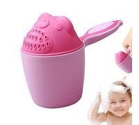 Tazza per risciacquo da bagno per , riutilizzabile, per shampoo, protezione per gli occhi, con simpatico cucchiaio per risciacquo e doccia, per risciacquo dei capelli per , bambini e