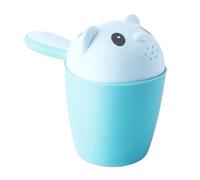 Tazza per risciacquo per bagnetto, con manico ergonomico, in polipropilene, per shampoo e shampoo, con manico ergonomico, per bambini e bambine