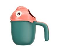 Tazza per risciacquo per bambini, tazza per lavaggio dei capelli in polipropilene, tazza portatile per risciacquo del bagno, tazza per pesce pagliaccio, tazza per lavaggio dei capelli per un