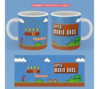 Tazza Personalizzata Nintendo Super Mario Bros Nome Personalizzabile Mug