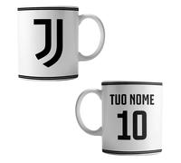 Tazza personalizzata tifoso Juve Juventus con Nome e Numero calcio ceramica