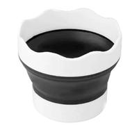 Tazza pieghevole da viaggio per artisti con grado alimentare per pittura acrilica pennello pulizia miscelazione colore portatile artista pennello arte tazza