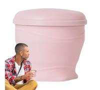 Tazza Pieghievole,Tazza da Viaggio da 180ml con Coperchio e Cordino | Bicchiere Portatile, Contenitore Riutilizzabile adatto per Bevande Fredde, Preparazione del Caffè, Succo, Escursionismo e