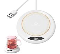Tazza più calda, 3 livelli di temperatura tazza riscaldatore 20 W | Pad di calore elettrico regolabile per candele tavolo bevanda bevanda spazzatrice da pranzo valutazione