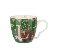 Tazza porcellana Lettera E 48cl