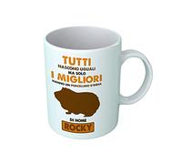 Tazza Porcellino D'India Personalizzabile - Tutti Nascono Uguali ma Solo i Migliori Hanno Un Porcellino D'India [ SCRIVI Nome ] - Animal Lovers - Tazza Ceramica 330ml