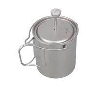 Tazza portatile del filtro del caffè del metallo senza bisogno di carta 30Degree versare i becchi attrezzatura del caffè per gli appassionati all'aperto Presse del metallo