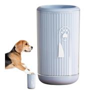 Tazza portatile per la pulizia delle zampe del cane, in morbido silicone, spazzola per la pulizia dei piedi degli animali domestici, accessorio carino per la toelettatura di cani di piccola e media