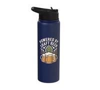 Tazza Powered By Craft Beer Hop Celebration Stainless Steel Insulated Water Bottle