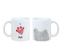 Tazza Puli Con Cane Io Amo Art-Dog