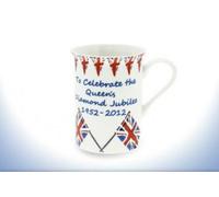 Tazza Queen Elizabeth II Diamond Jubilee 1952-2012 Celebration Bone China