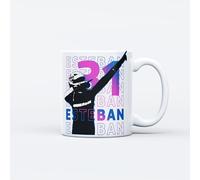 Tazza RaceTracks.pl Ceramica Classica da 330 ml, F1, Charles Leclerc, Lando Norris, Lewis Hamilton, Regalo per Fan di F1