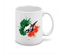 Tazza Raduno Alpini - 350ml - Ceramica di Alta Qualità - Stile Tradizionale - Perfetta per Regali - Collezione Alpini