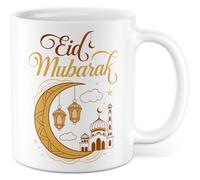 Tazza Ramadan regalo Eid Mubarak, tazza da caffè Islam Festa Islam Religione Famiglia Festa Ufficio Team Idea Regalo Amico Fidanzata Divertente Tazza Caffè