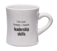 Tazza regalo Abbey and CA Leadership Skills Diner da 12 once multicolore