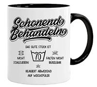 Tazza regalo di compleanno con scritta | trattamento delicato Il buon pezzo è 70 regalo per 70 ° compleanno 70 anni | regalo di compleanno | regali per papà | tazza del nonno | idea regalo