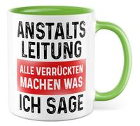 Tazza regalo per tutti i pazzi fanno quello che dico, tazza da caffè psichiatria capo collega, idea regalo squadra lavoro ufficio clinica umorismo tazza caffè